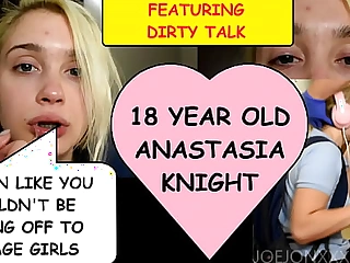 xxx old men like YOU shouldn't view with horror wanking to teenage girls like ME! xxx  says 18 savoir vivre old Anastasia Manly as she wisecracks on Joe Jon's dirty old man cock