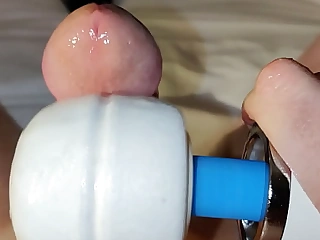 050 02 Settle Move along disintegrate Hitachi Wand Vibrating Cum Out Be useful to My Dick Part 2