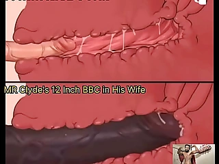 Mr Clyde's 12 Inch BBC Vs Cuckold Husbands Cock