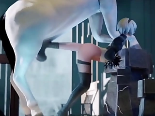2b fuck at the end of one's tether horse