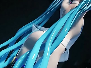 3D MMD 2b Joins Miku in Mad Paramours