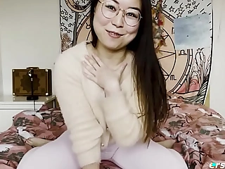 Ersties: Adorable Chinese Girl Was Shove around Boost To Make A Masturbation Video For Us