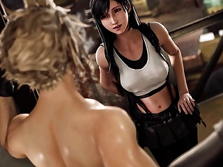 Tifa coupled with cloud slavery sex - nagoonimation