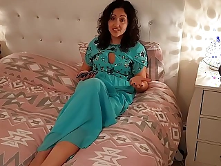Cheating teen sister blackmailed molested fucked by brother and forced nigh swallow his massive cum saddle with desi chudai pov indian