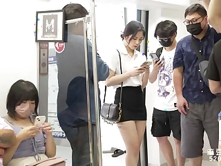 Trailer-Office Lady Receives Ravaged On Public Metro-Lin Yan-RR-017-Best Original Asia Porn Glaze