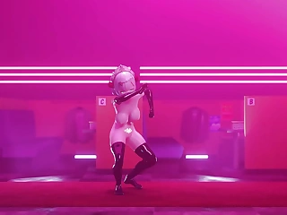 Genshin Impact - Noelle - Powerful Nude X Dance + Sex (3D HENTAI)