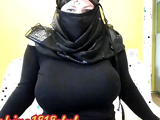 muslim hijab burqa chunky pain in the neck Arab body of men on cam 10 23