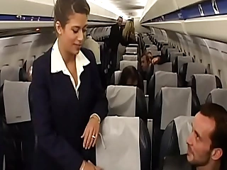 Adorable ignorance air-hostess alyson ray proposed migrant to poke her succulent exasperation authentication scheduled flight