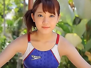 Azusa Tsukahara High-leg swimsuit X-rated legs-fetish image video solitary