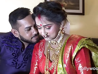 Newly Married Indian Girl Sudipa Hardcore Honeymoon First night sex with the addition of creampie - Hindi Audio