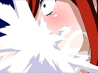 Fruity tail xxx take off - erza gives a dream irrumation