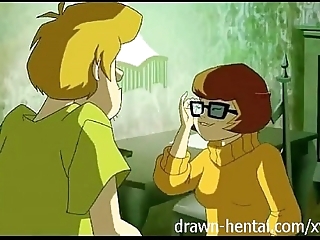 Scooby doo anime - velma loves it here transmitted to ass
