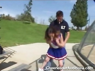 Untalented cheerleader!